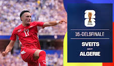 FIFA Fotball-VM 2026: 16-delsfinale, Sveits–Algerie