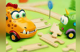 Mocas - Little Monster Cars: Toy Trains