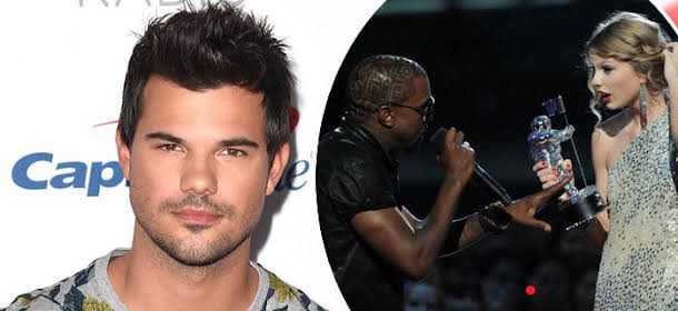 Taylor Lautner still can't get over YE and TSwift's VMAs moment