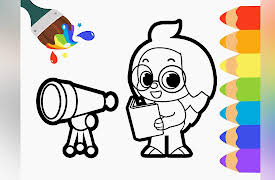 Pinkfong! Coloring with Hogi: Coloring Hogi