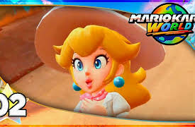 Mario Kart World by Abdallah Smash: Peach Competes In The Flower Cup! | Mario Kart World