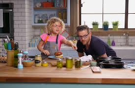 Kitchen Little: Richard Blais' Pretzel Bun Burger