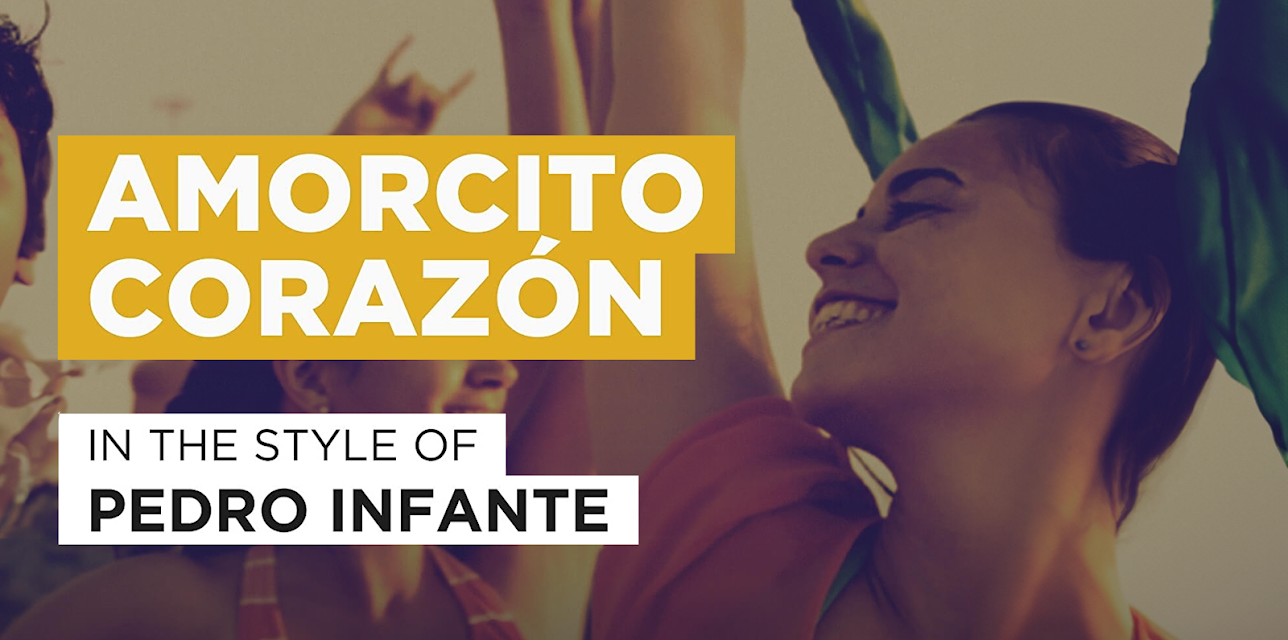 Amorcito coraz??n in the Style of "Pedro Infante" (1948)