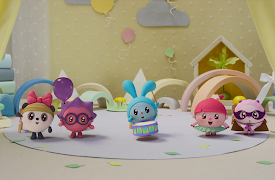 Baby Riki: Сat and Mouse