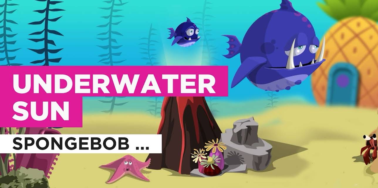 Underwater Sun in the Style of SpongeBob SquarePants (2005)