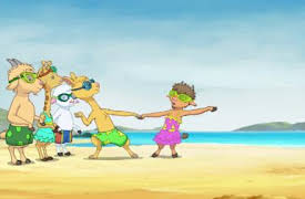 Lama Lama: En dag på stranden / Mamma Lamas mors dag