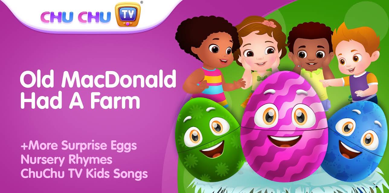 Old MacDonald Had A Farm & More Surprise Eggs Nursery Rhymes - ChuChu TV Kids Songs