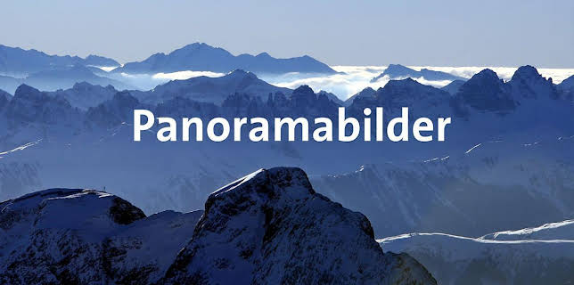 Panoramabilder/ Bergwetter