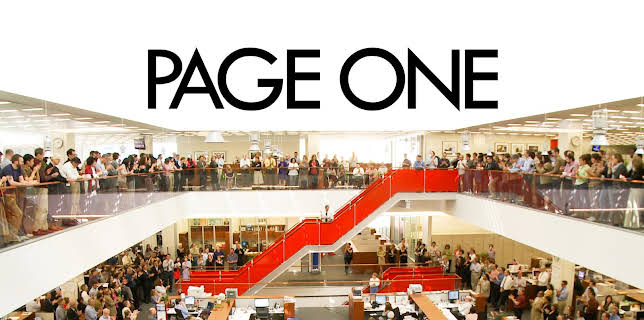 Page One: Inside the New York Times (2011)