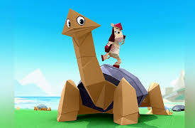 Origanimals: Tortoise takes a Tumble