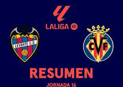 Resúmenes LALIGA EA Sports (T25/26): Levante - Villarreal