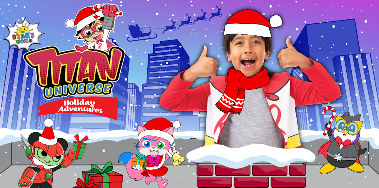 Ryan's World Titan Universe Holiday Adventures