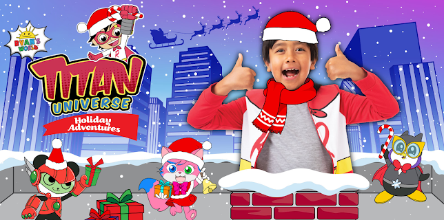 Ryan's World Titan Universe Holiday Adventures
