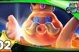 Super Luigi Galaxy by Tankee: Luigi VS King Kaliente