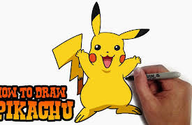Cartooning Club How to Draw: How to Draw Pikachu from Pokemon