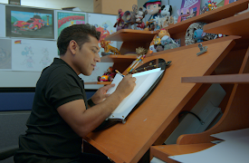 En dag hos Disney (Kortfilmer): Jose Zelaya: Karakterdesigner