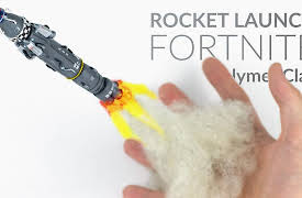 ClayClaim: Rocket Launch Polymer Clay Tutorial | Fortnite Battle Royale