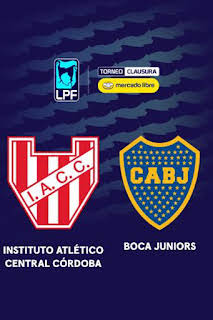 00:20: Liga Argentina. Torneo Clausura (T2026): Instituto - Boca Juniors | M. Liga de Campeones | 10/10 2026