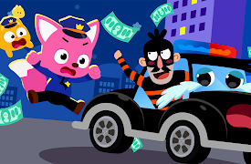 Pinkfong Police Game: Catch the Thief at the Mall!