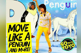 Go with YoYo!  Exercise, Yoga and Mindfulness for Kids: Move Like a Penguin and More!  Go with YoYo