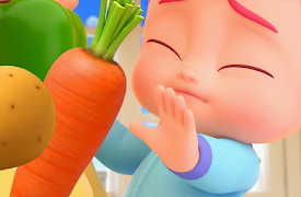 Bebefinn Nursery Rhymes & Kids Songs: No, No, Vegetables!