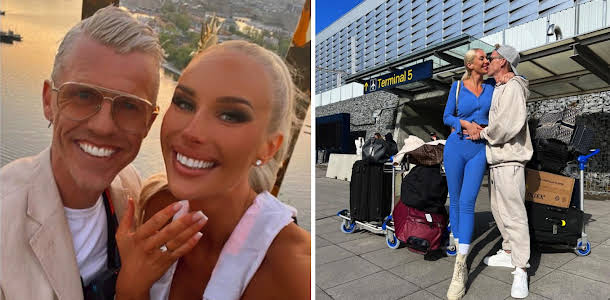 Julia Franzén och Bingo Rimérs kärlek på höga höjder