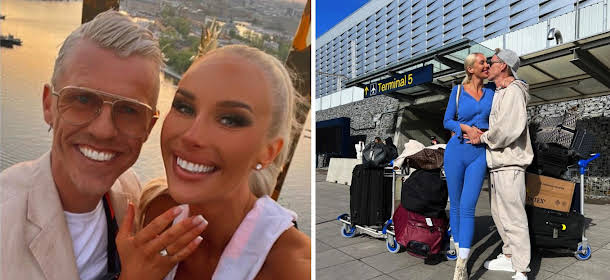 Julia Franzén och Bingo Rimérs kärlek på höga höjder