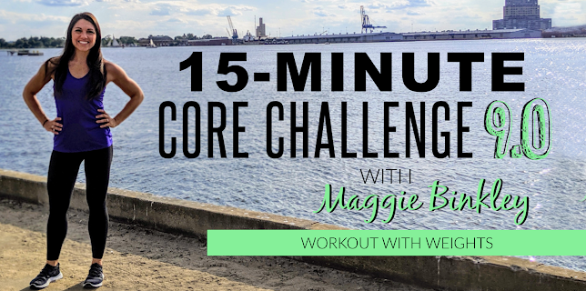 15-Minute Core Challenge 9.0 Workout (with weights)