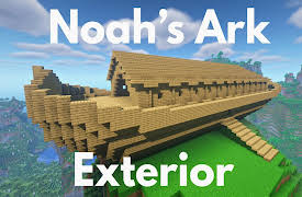 Minecraft BLENDR: Noah's Ark Minecraft Build