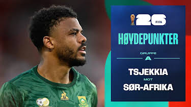 09:00: Fotball-VM 2026 Høydepunkter: Tsjekkia–Sør-Afrika | NRK 1 | 6/19 2026
