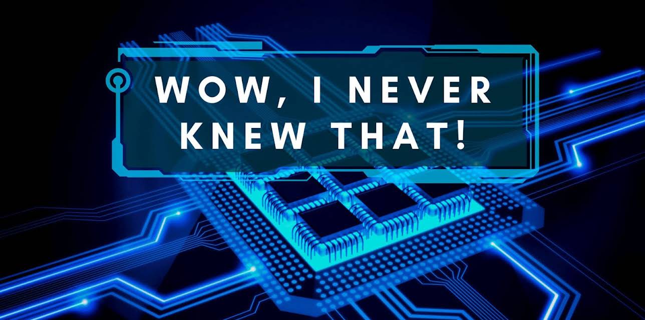 Wow, I Never Knew That!