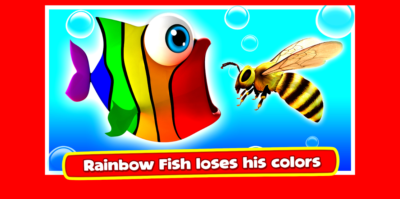 Rainbow Fish loses his color