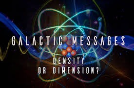 Galactic Messages: Density or Dimension?