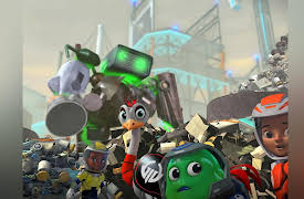 Mission Force One Volume 1: The Junk Monster of Planet Crunkle / The Lost Empire