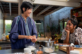 Everyday Cooking: Miso-Glazed Salmon With Blistered Snap Peas and Easy Rice Balls