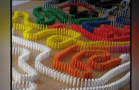 Hevesh5: Domino Rally 10