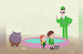 Peek Zoo: Happy Hippo