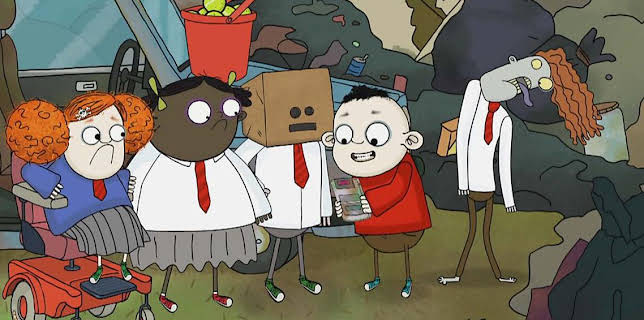 6:10 PM: An Saoghal Droil aig Pol Ploc/The Rubbish World of Dave Spud | BBC Alba | 11/4 2025