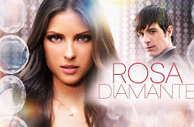 Rosa Diamante S1: 18 diamantes blancos, 1 rosa