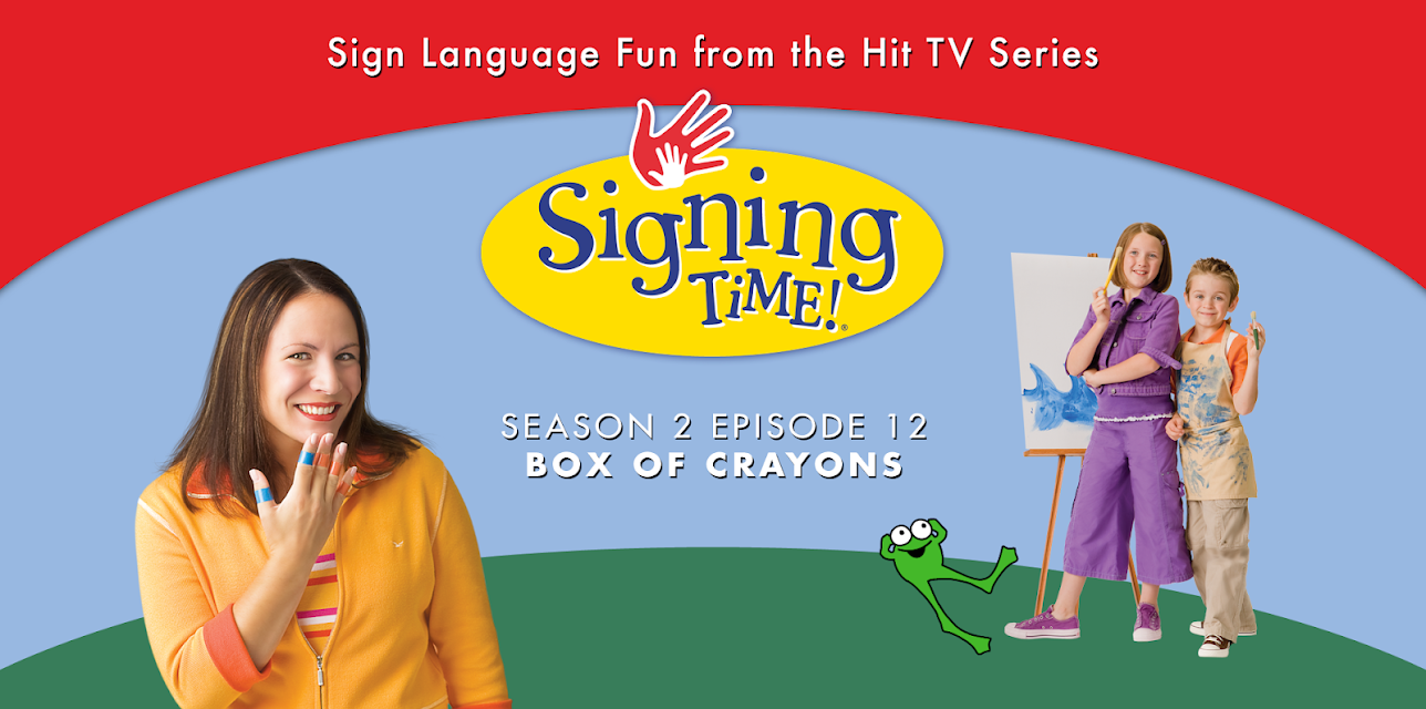 Signing Time Season 2 Episode 12: Box of Crayons