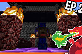 Minecraft Dragon Kingdom by Tankee: The Danger Dimension Part 2 - Dragon Kingdom Ep. 23