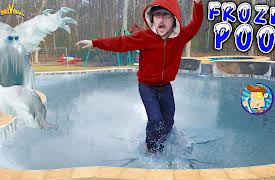 FV Family Greatest Hits: Frozen Pool Ice Monster