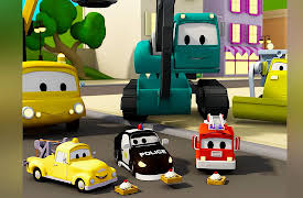 Construction Squad of Car City: Construction Squad builds a Waffle Factory and a Cleaning Robot
