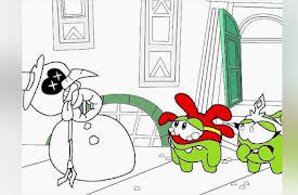 Om Nom Christmas: Color Winter With Om Nom