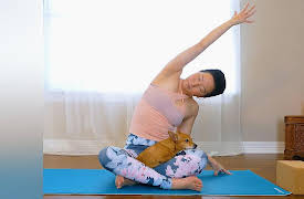 Yoga For Stress & Sleep: 10 Minute Yin Yoga with Side Body Stretches for Quick Relaxation