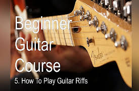 Beginner Guitar Course: How To Play Guitar Riffs