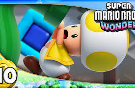 Super Mario Bros. Wonder: Feeling the Heat in Sunbaked Desert!