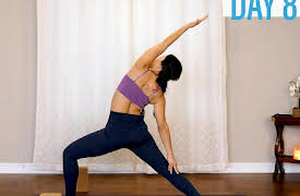 30 Days of Yoga for Beginners | Calm Mind & Body | Eliz Fitness: DAY 8: Sun Salutation B