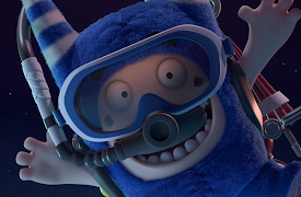 Oddbods - Funny Cartoons For Kids: Jetpack Blues