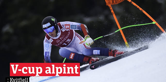 12:25: V-cup alpint: Super-G menn | NRK 1 | 3/22 2026